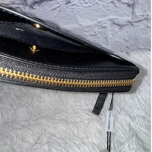 Marc Jacobs Empire City Zip-Around Long Wallet Black NWT* - Picture 6 of 6